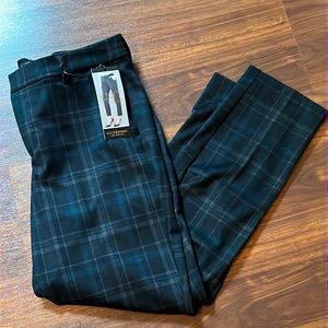 NWT Liverpool plaid pants
